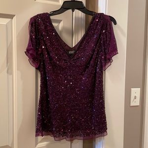 Sparkly top perfect for party season